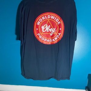Graphic obey worldwide t-shirt